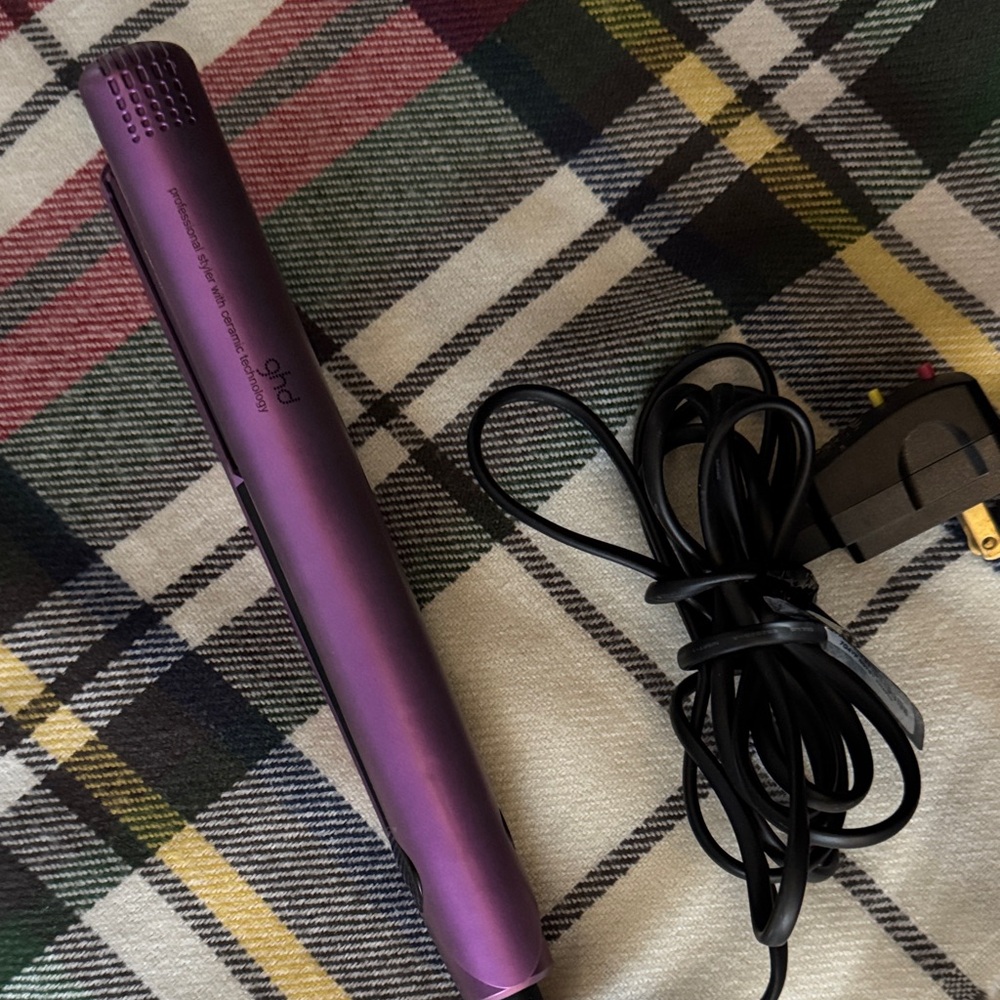 ghd Metallic Purple Hair Styler